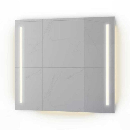 VikingBad Ida Speil m/LED, stikk og USB