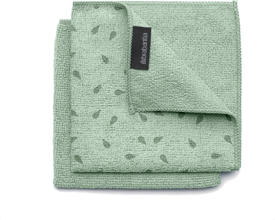 Brabantia Brabantia klut microfiber 2 pakning Jade green Brabantia Brabantia klut microfiber 2 pakning Jade green
