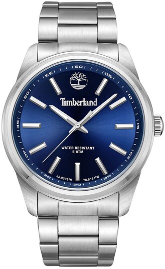 Timberland Herreklokke TDWGG0010805 Northbridge Blå/Stål Ø45 mm