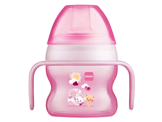 MAM Starterkopp Rosa 150 ml for baby fra 4 mnd