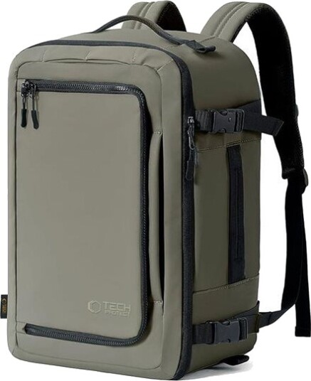 Tech Protect Defender S50 ryggsekk for Ryanair & Wizzar 20L bærbar PC oliven