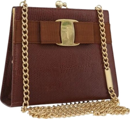 Salvatore Ferragamo Pre owned Dame Pre owned Brun ONE SIZE,