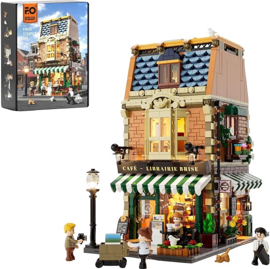 Lumibricks Bokcafé Byggesett 1718 Deler
