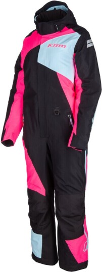 Klim Vailside Damer ett stykke snøscooterdrakt S Svart Rosa Blå