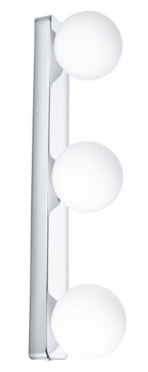 Paulmann - Gove 3 Vegglampe IP44 Dim. Chrome/Satin Paulmann - Gove 3 Vegglampe IP44 Dim. Chrome/Satin