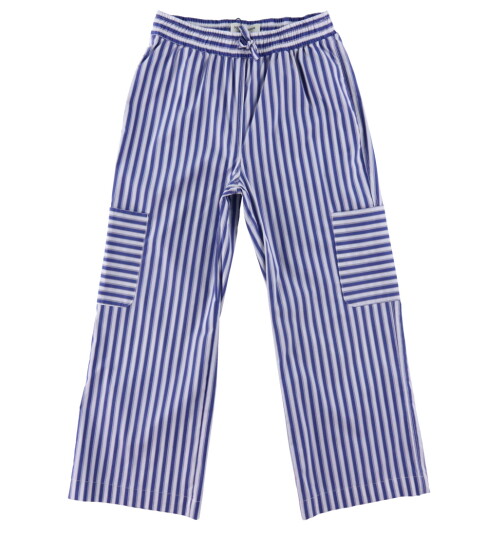 Sofie Schnoor Jenter Bukser   Navy Striped   Sofie Schnoor   12 år (152)   Bukser   bomull Blå Hvit