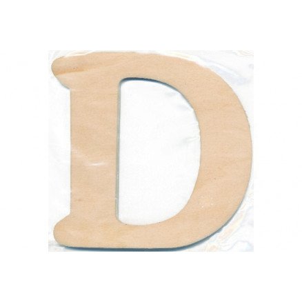 Craft Line Trebokstav D 10x0,4cm 1 stk