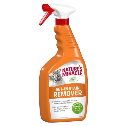 Nature'S Miracle Cat Set-In Flekk- Og Luktfjerner For Katter 709 ml