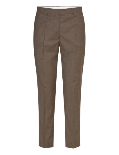 Filippa K Emma Cropped Cool Wool Trouser   Brown   38