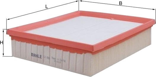 Luftfilter KNECHT LX 886