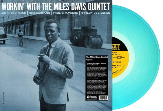 Miles Davis Workin Transparent Turquoise Vinyl