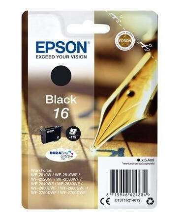 Epson 16 - Blekkpatron Svart