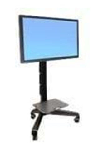 Ergotron Mobil Mediacenter UHD - Justerbar Høyde for 50"-80" Skjermer Ergotron Mobil Mediacenter UHD - Justerbar Høyde for 50"-80" Skjermer