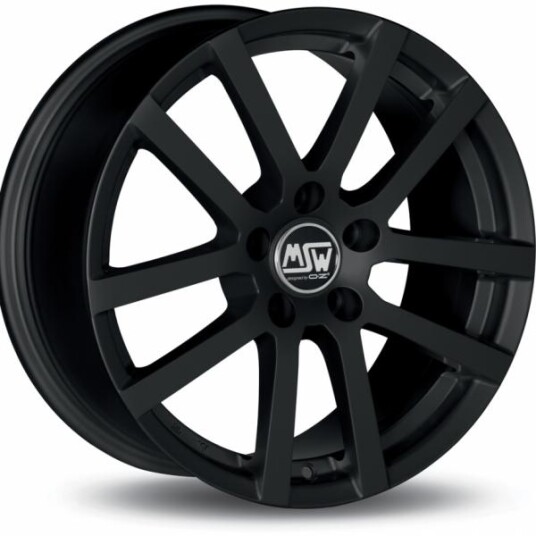 Msw 22 Matt Black 6x15 5x100 ET38 B63.3