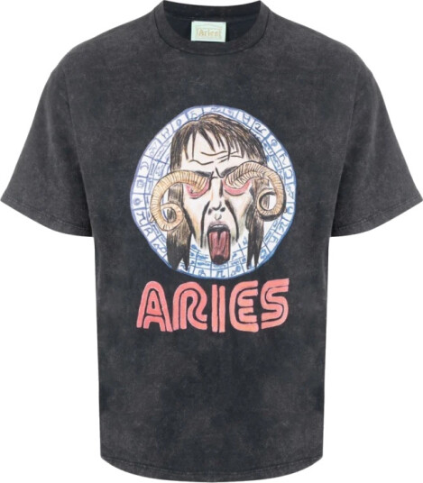 Aries Herre Topper Svart M,