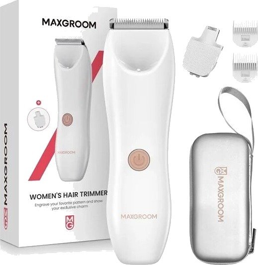 MAXGROOM Bikinitrimmer RFCD-9082 2-in-1 Women"s Body and Face Trimmer White