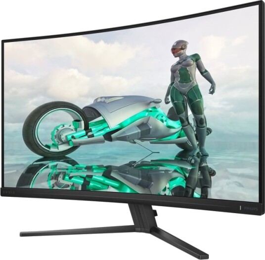 Philips Evnia 32M2C3500L 31.5" Bøyd Gaming Skjerm 2560x1440 180Hz Philips Evnia 32M2C3500L 31.5" Bøyd Gaming Skjerm 2560x1440 180Hz