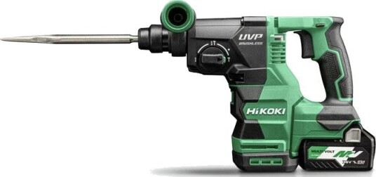 HiKOKI Kombihammer DH3628DA 36 v 3.2J Med 2 × 2,5 ah Batterier