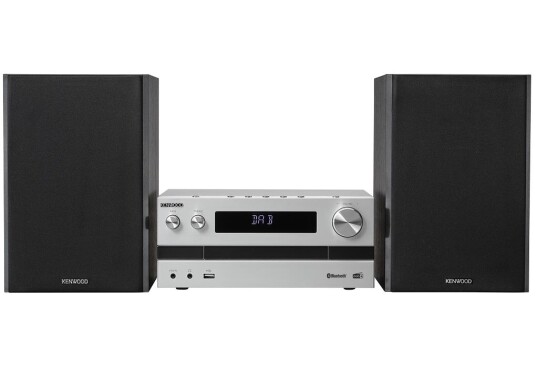 Kenwood M-918DAB Minianlegg med Bluetooth og DAB Sølv