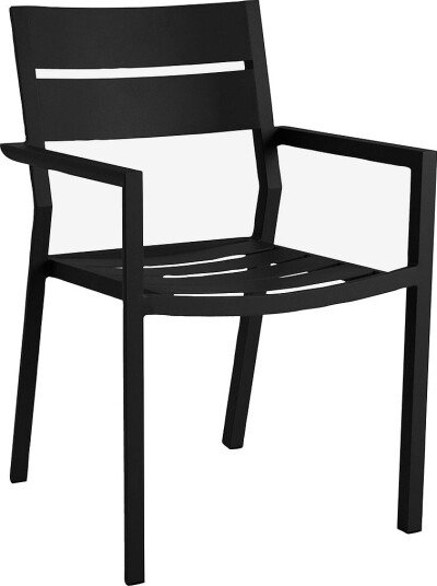 Brafab Delia Lenestol 6 pakning Svart