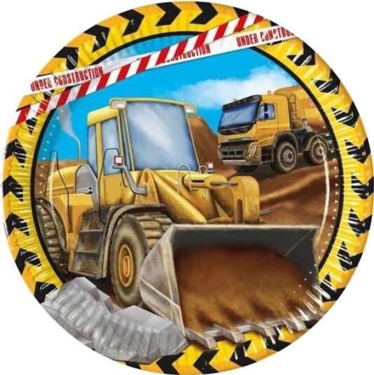 Engangstallerkener I Papp 23 Cm 8 Stk