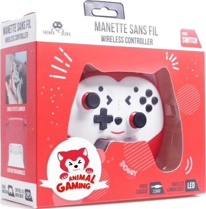 Switch   Doggy Wireless Controller  for Children with paddles    Red