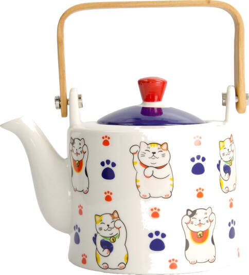 Tokyo design studio Kawaii Lucky Cat tekanne 800 ml Tokyo design studio Kawaii Lucky Cat tekanne 800 ml