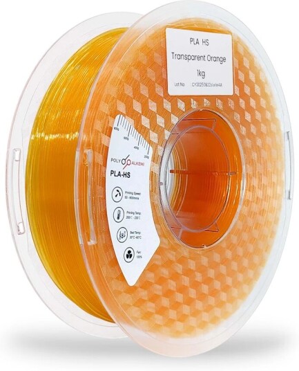 Polyalkemi Pla Hs Transparent Transparent Orange