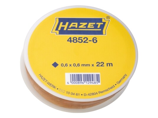 Hazet 4852 6 Kobber 0,6 Mm 22 M Tyskland Hazet 4852 6 Kobber 0,6 Mm 22 M Tyskland