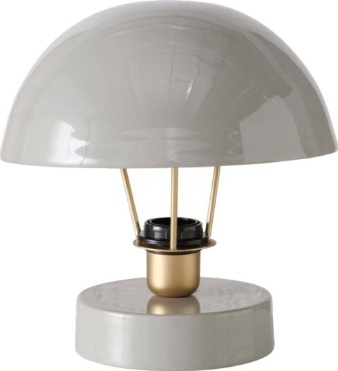 Boltze Metall Skrivebordslampe Clover Grå Skjerm Ø 25 Cm Boltze Metall Skrivebordslampe Clover Grå Skjerm Ø 25 Cm