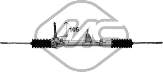 Tannstang Metalcaucho 50395