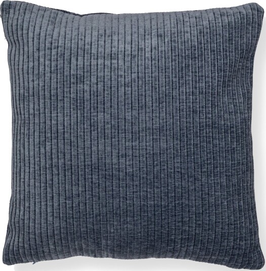 Pyntepute 45x45 cm   Støvet blå sofapute med fløyelslook   Myk pute til sofaen   Borg Living