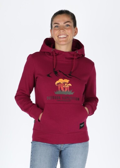 Swedemount Forest Hood W Burgundy Chanterelle 36 Hoodies Swedemount Forest Hood W Burgundy Chanterelle 36 Hoodies