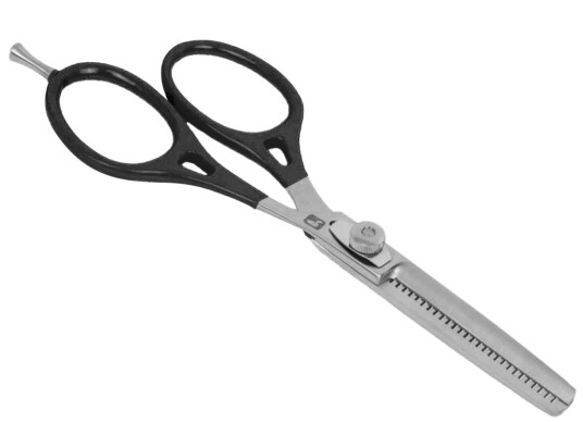 Loon Outdoors Ergo Prime Tapering Shears W/ Precision Peg - Black