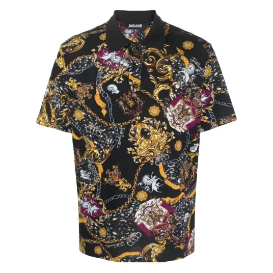 Just Cavalli Herre Topper Flerfarget S, Just Cavalli Herre Topper Flerfarget S,
