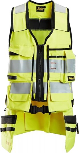 Snickers Workwear 4260 ProtecWork Vest flammebestandig, varsel, gul XL, Klær