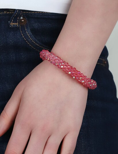 SNÖ of Sweden United Bubbles Elastic Brace G/Fuchsia Onesize   Pink   ONE SIZE