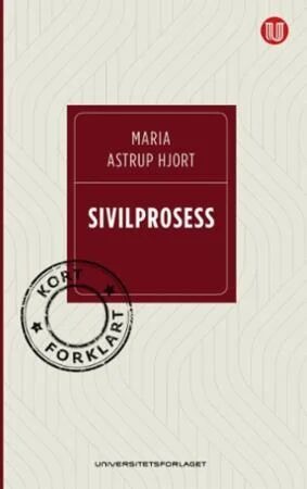 Sivilprosess Av Maria Astrup Hjort