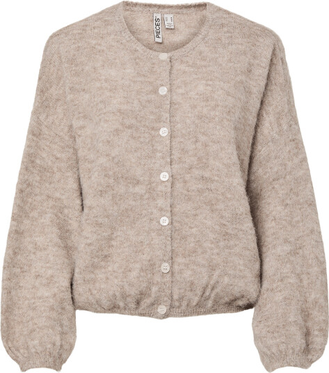 Pieces Pcallie Ls O Neck Knit Cardigan Mwa Bc Beige S Pieces Pcallie Ls O Neck Knit Cardigan Mwa Bc Beige S