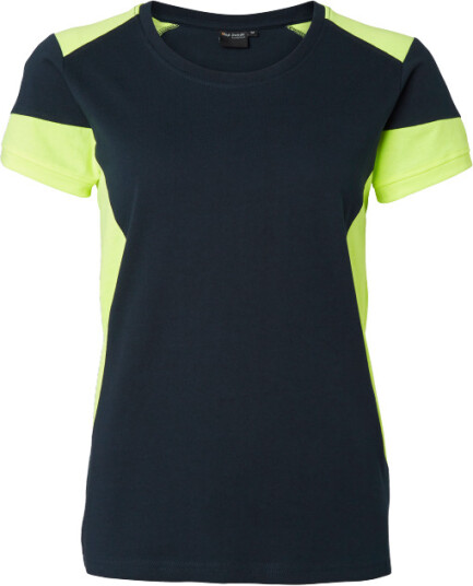 Top Swede T-Shirt 211 Dam Marin/gul S