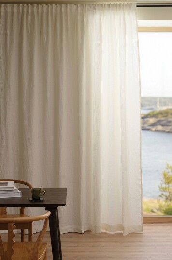 Ellos Home LEAH målbestilt lingardin Hvit