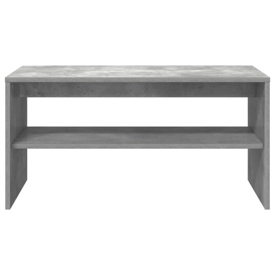 TV benk betonggrå 80x40x40 cm sponplate