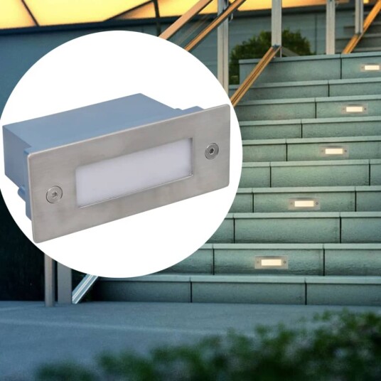 LED Dempede Trappelys 12 stk 44x111x56 mm