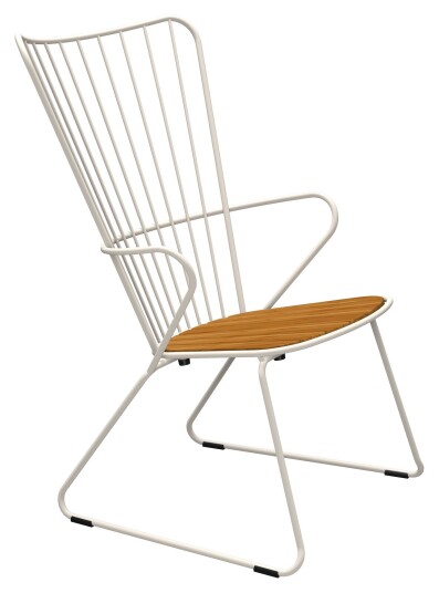 HOUE - PAON Loungestol - Hvit Taupe   Unoliving