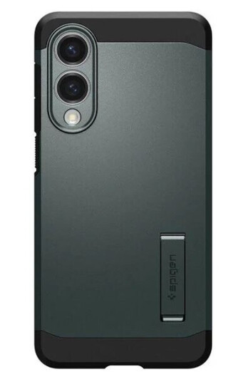 Spigen Tough Armor MagSafe Grønn Mobildeksel til Samsung Galaxy S25 Edge