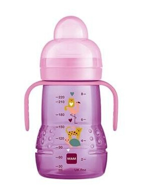Mam Trainer 220 Ml. Pink Mam Trainer 220 Ml. Pink