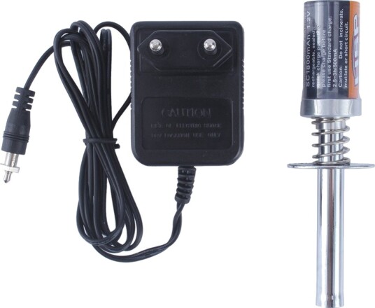 HSP gløder med lader 1800mAh HSP gløder med lader 1800mAh