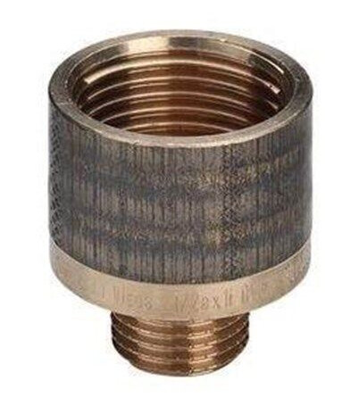 Viega Rødgods Spissmuffe 1" x 3/4" for Overvanns- og Drensrør