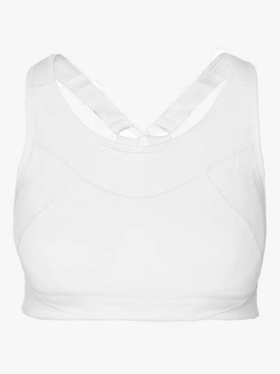 Johaug Discipline High Impact Run Bra Hvit 80D/E