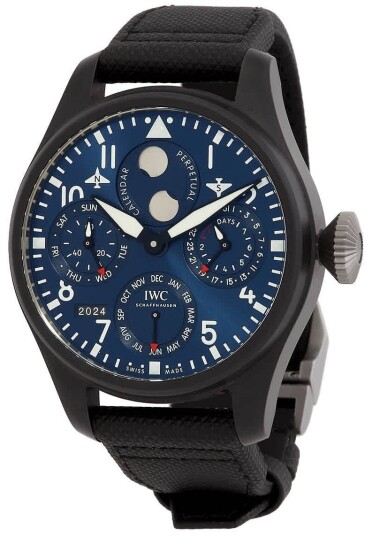 IWC Herreklokke IW503001 Pilots Blå/Lær Ø46.5 mm IWC Herreklokke IW503001 Pilots Blå/Lær Ø46.5 mm